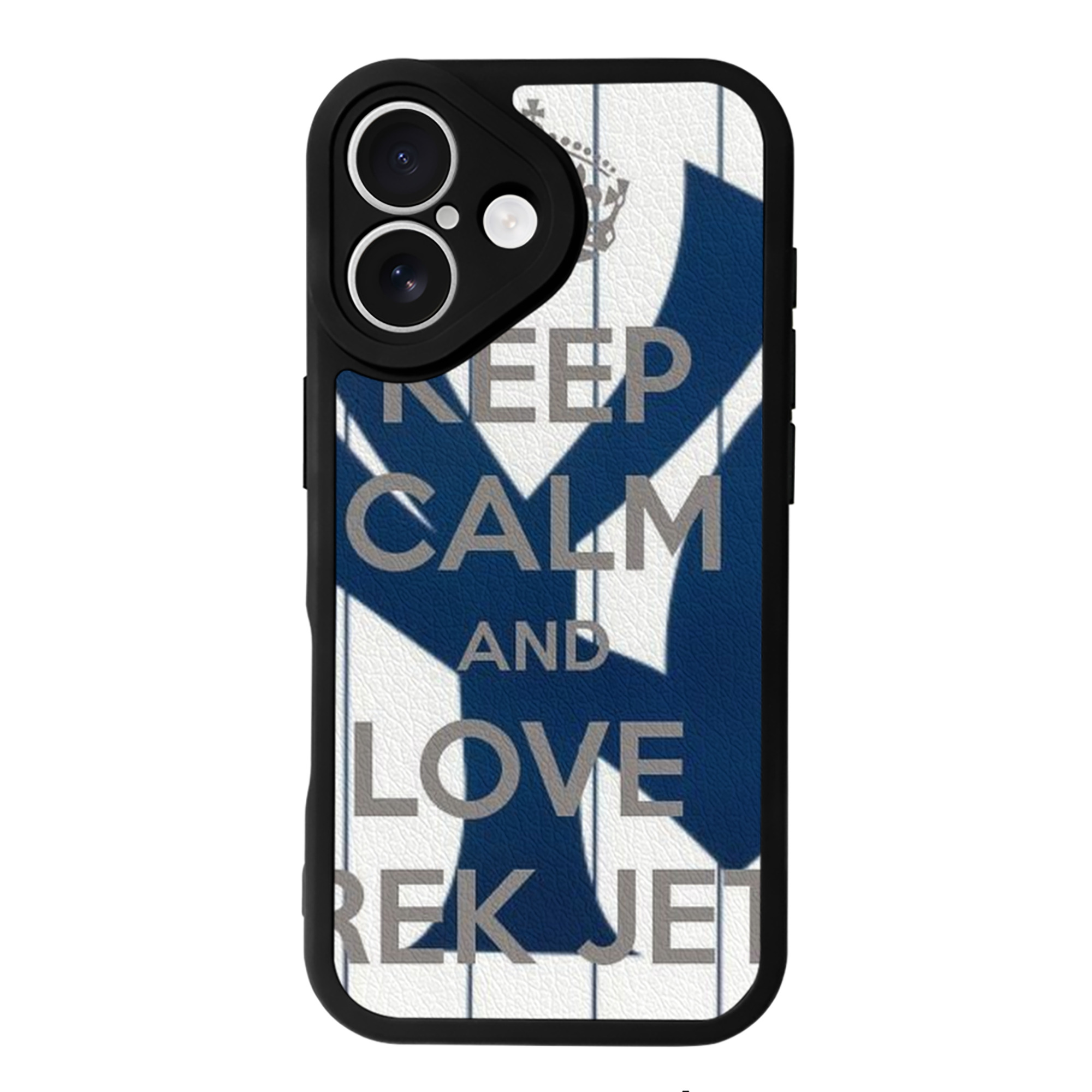 Derek Jeter 39 IPhone 16 Silicone Leather Case – UV Print, Lambskin Texture – Perfect Fit, Wireless Charging Compatible, Scratch Resistant, Precise Cutouts – Stylish Protection For IPhone 16